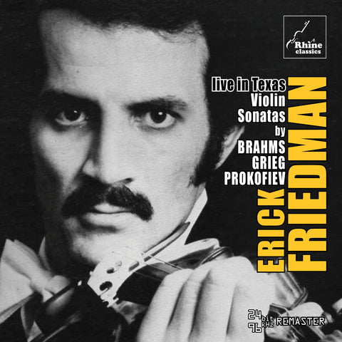 RH-031 | 1CD | ERICK FRIEDMAN | live in Texas