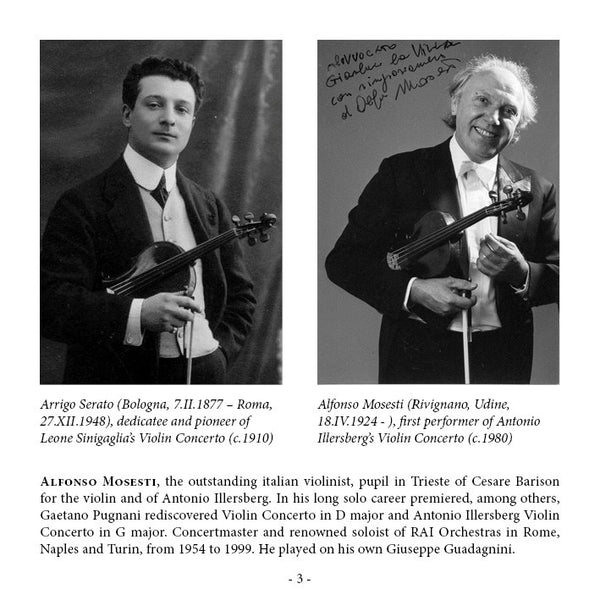 RH-003 | 1CD | ALFONSO MOSESTI | Italian Violin Concertos