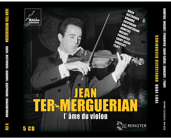 RH-016 | 5CD | JEAN TER-MERGUERIAN | l'âme du violon