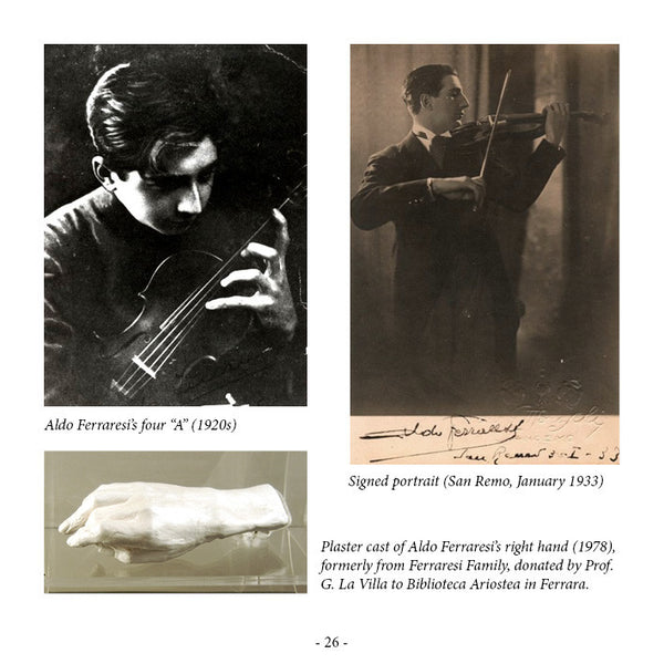 RH-001 | 18CD | ALDO FERRARESI | the Gigli of the violin