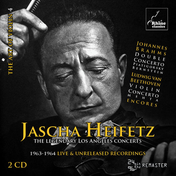 RH-004 | 2CD | JASCHA HEIFETZ - legendary Los Angeles concerts