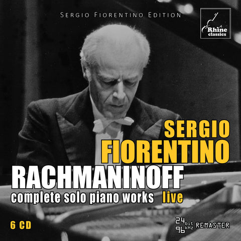 RH-006 | 6CD | SERGIO FIORENTINO - complete Rachmaninoff live