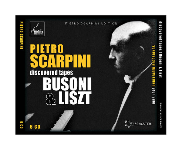 RH-007 | 6CD | PIETRO SCARPINI ① | BUSONI & LISZT