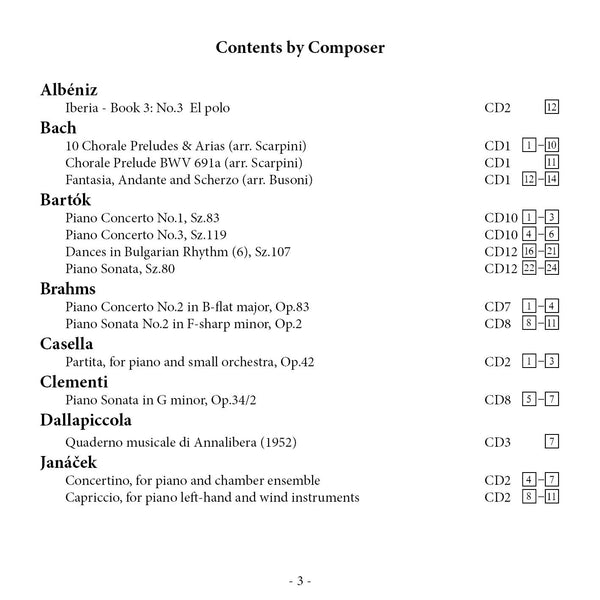 RH-010 | 12CD | PIETRO SCARPINI ② | from Baroque to Contemporary