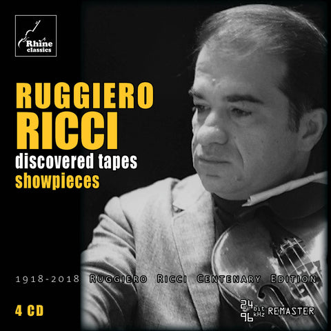 RH-012 | 4CD | RUGGIERO RICCI - showpieces