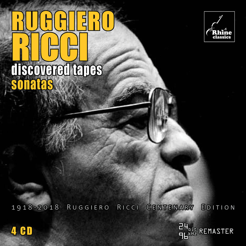 RH-013 | 4CD | RUGGIERO RICCI - sonatas