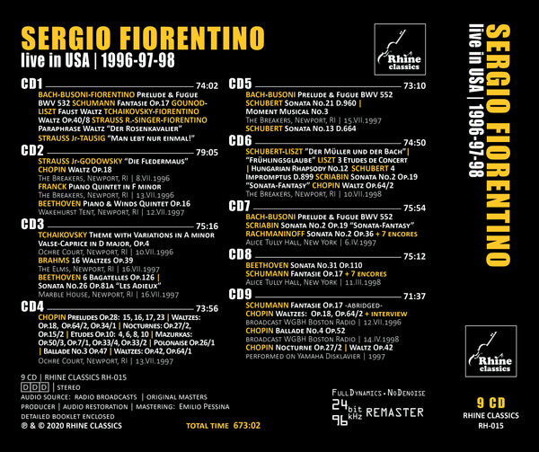 RH-015 | 9CD | SERGIO FIORENTINO ③ | live in USA