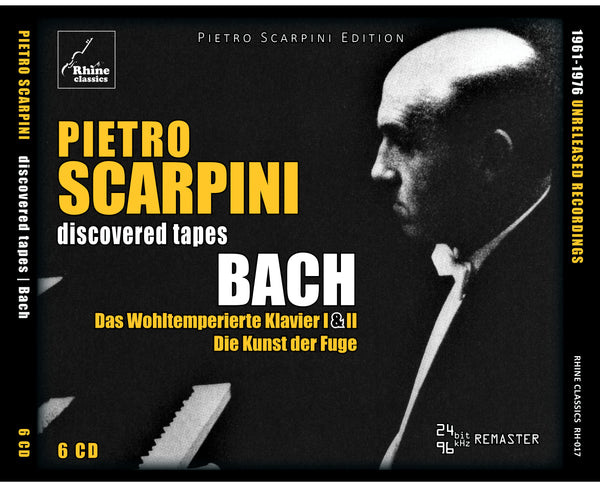 RH-017 | 6CD | PIETRO SCARPINI - Bach