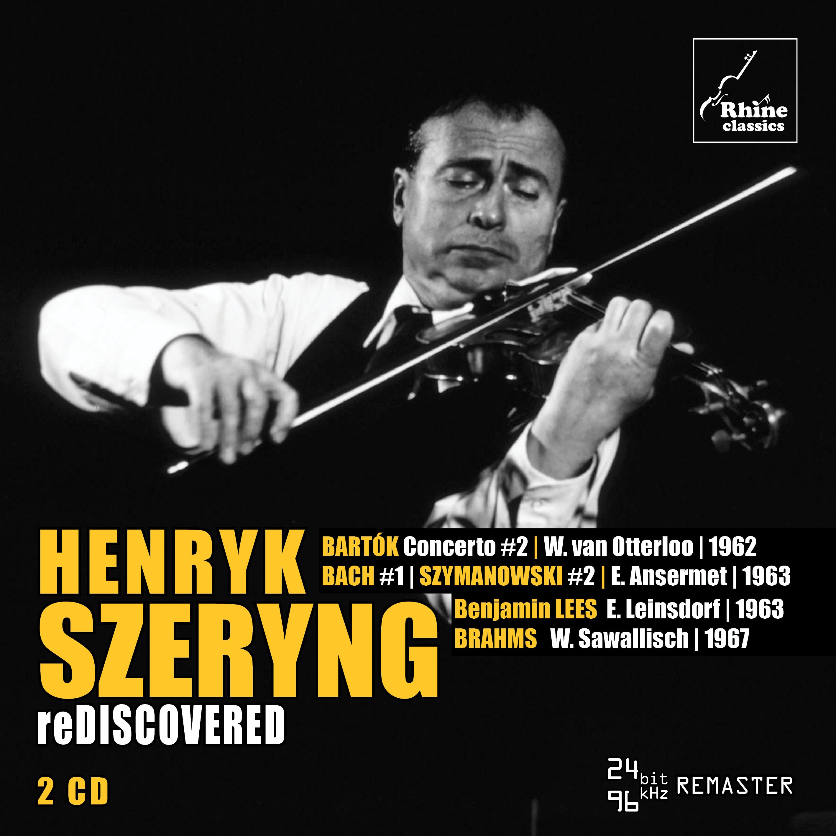 【中古】 Henryk Szeryng Early Recordings Volume 1 Szymanovski ,Szeryng RH-027_Szeryng-